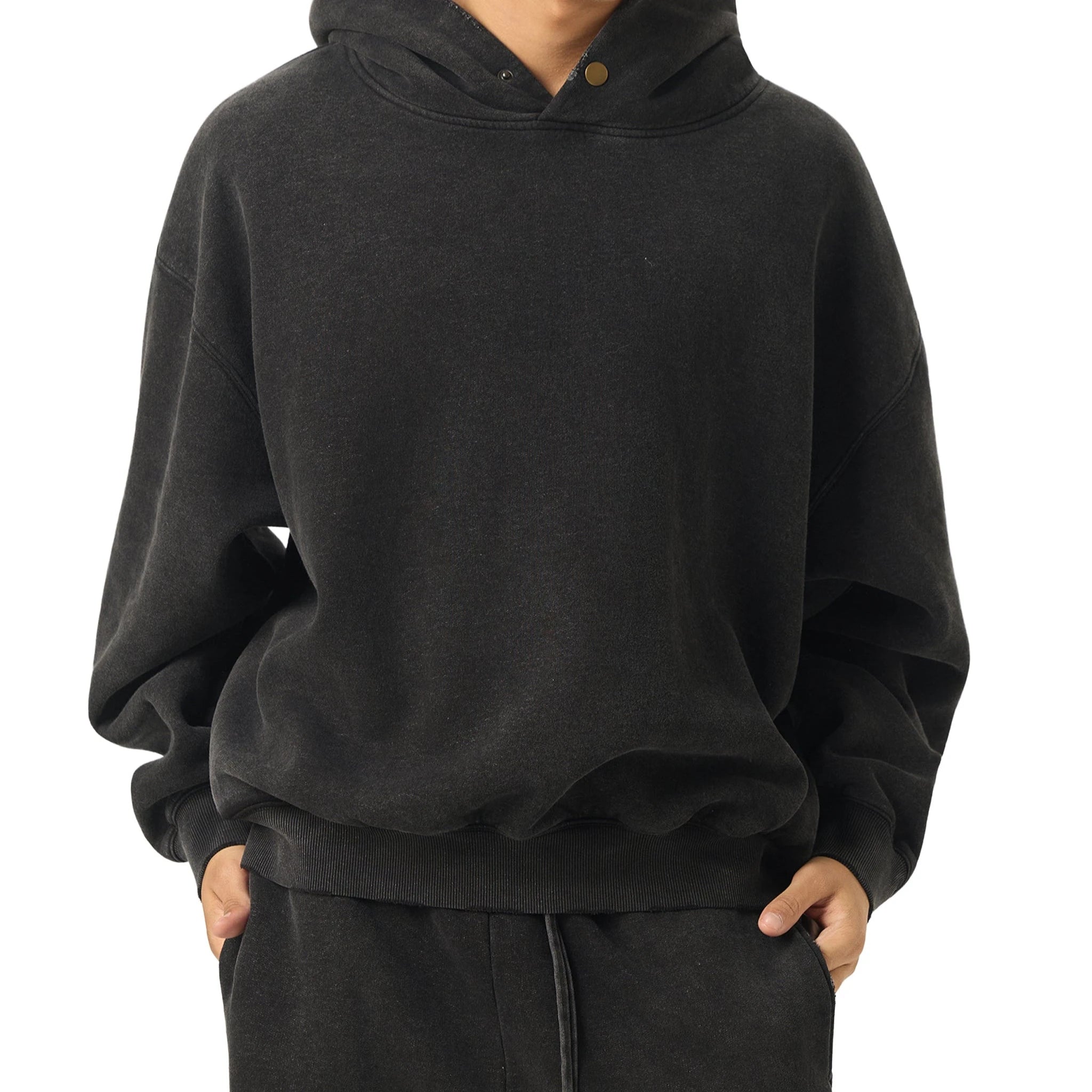 Fray Wash Hoodie