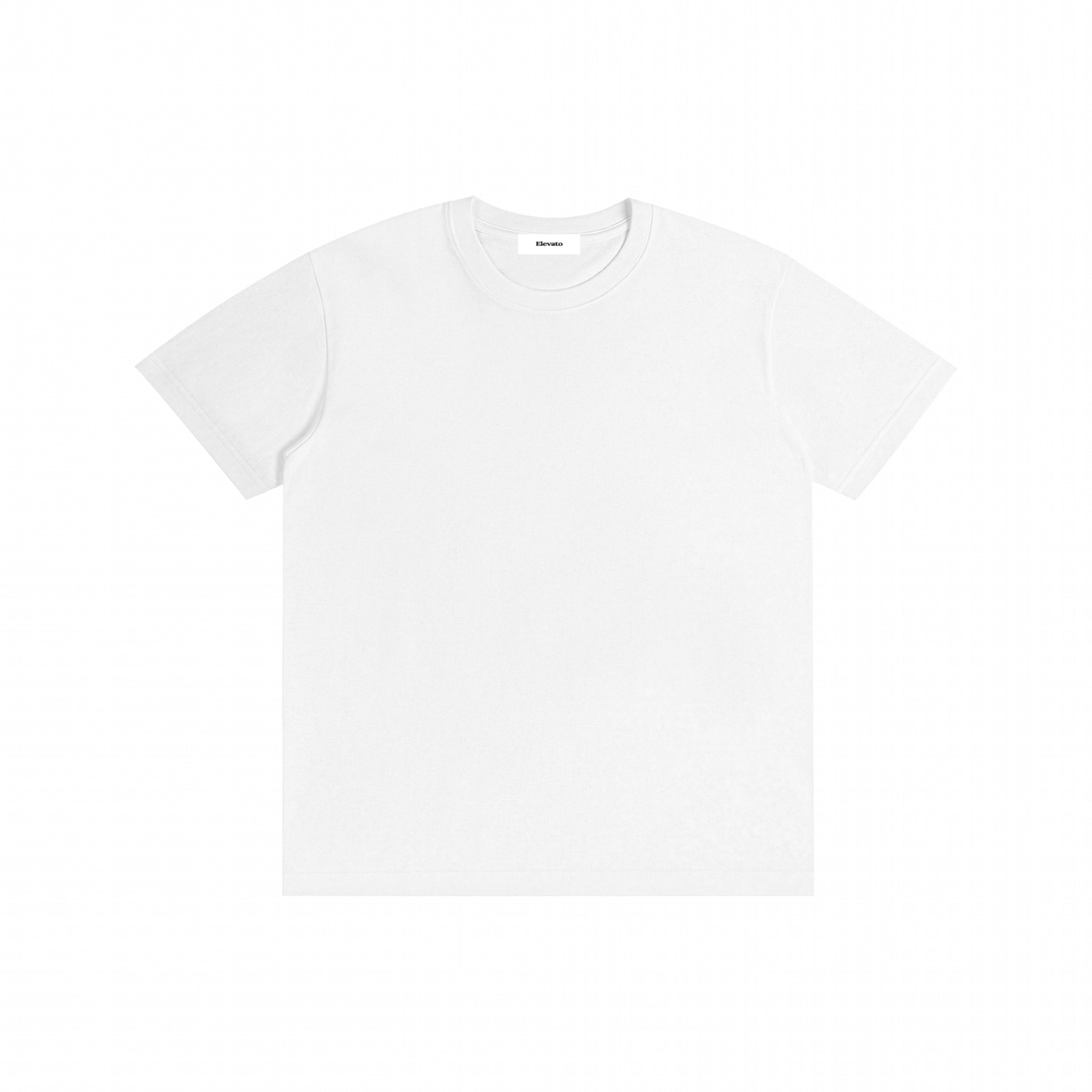 #color_Lucent White Plain white t-shirt on a white background